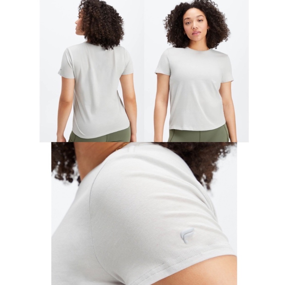 Fabletics Light Grey Tee